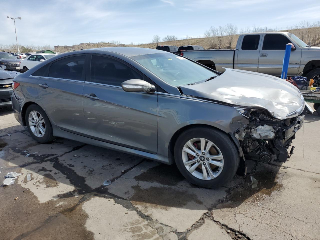 5NPEB4AC7EH931587 2014 Hyundai Sonata Gls