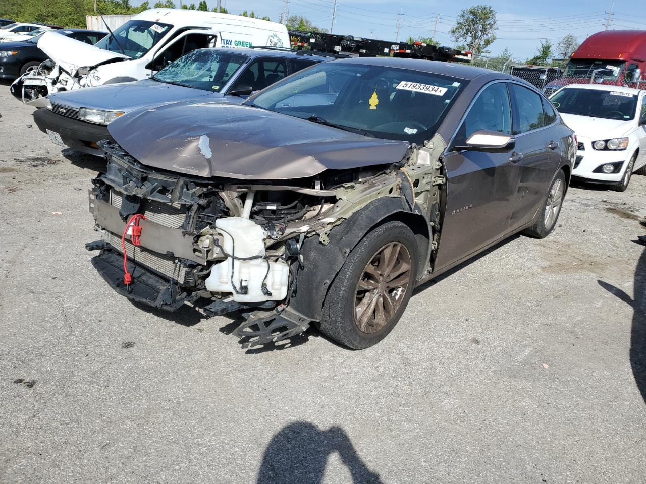 1G1ZD5ST7JF234465 2018 CHEVROLET MALIBU - Image 1