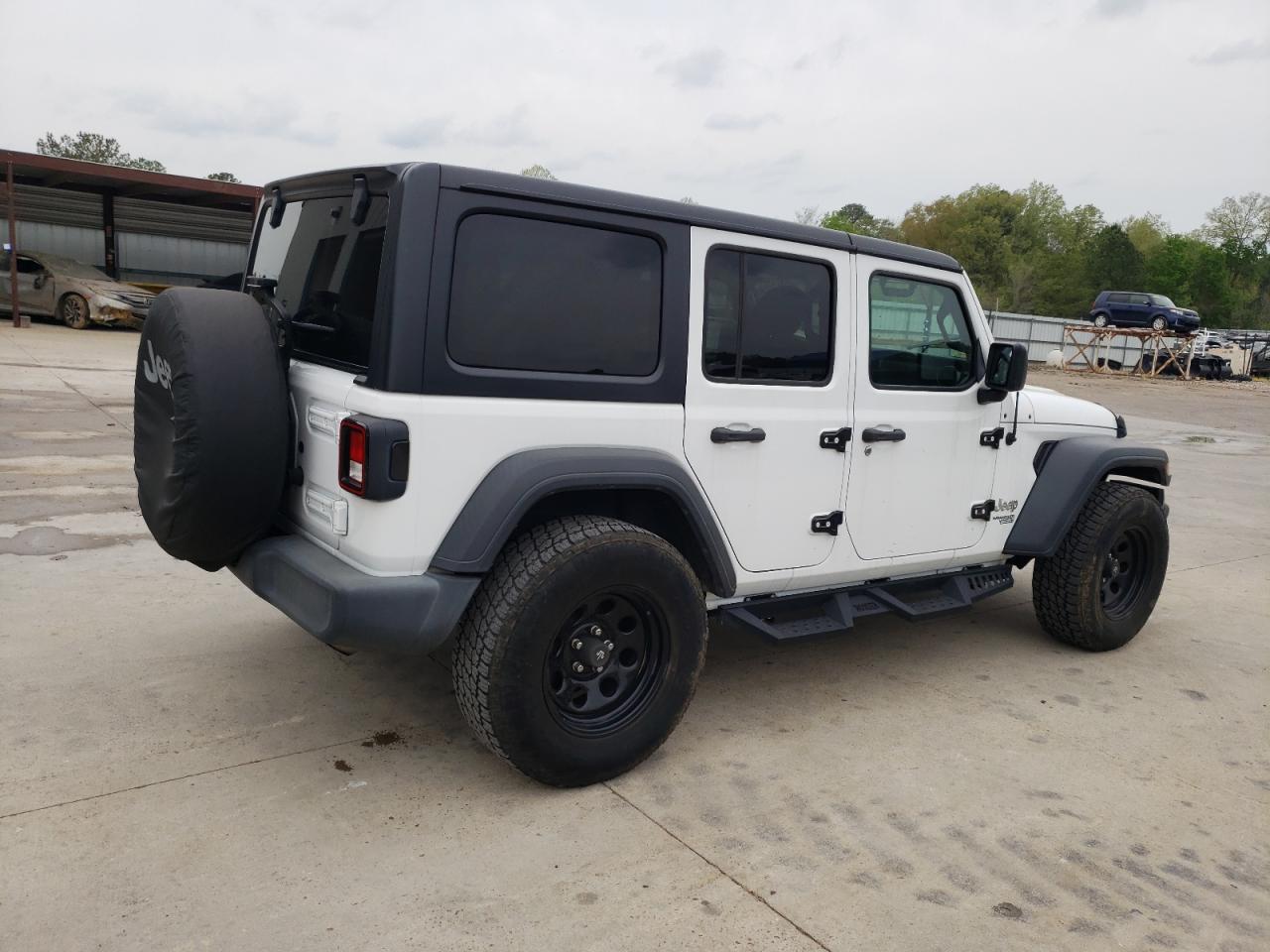 2018 Jeep Wrangler Unlimited Sport VIN: 1C4HJXDG3JW319843 Lot: 48814314