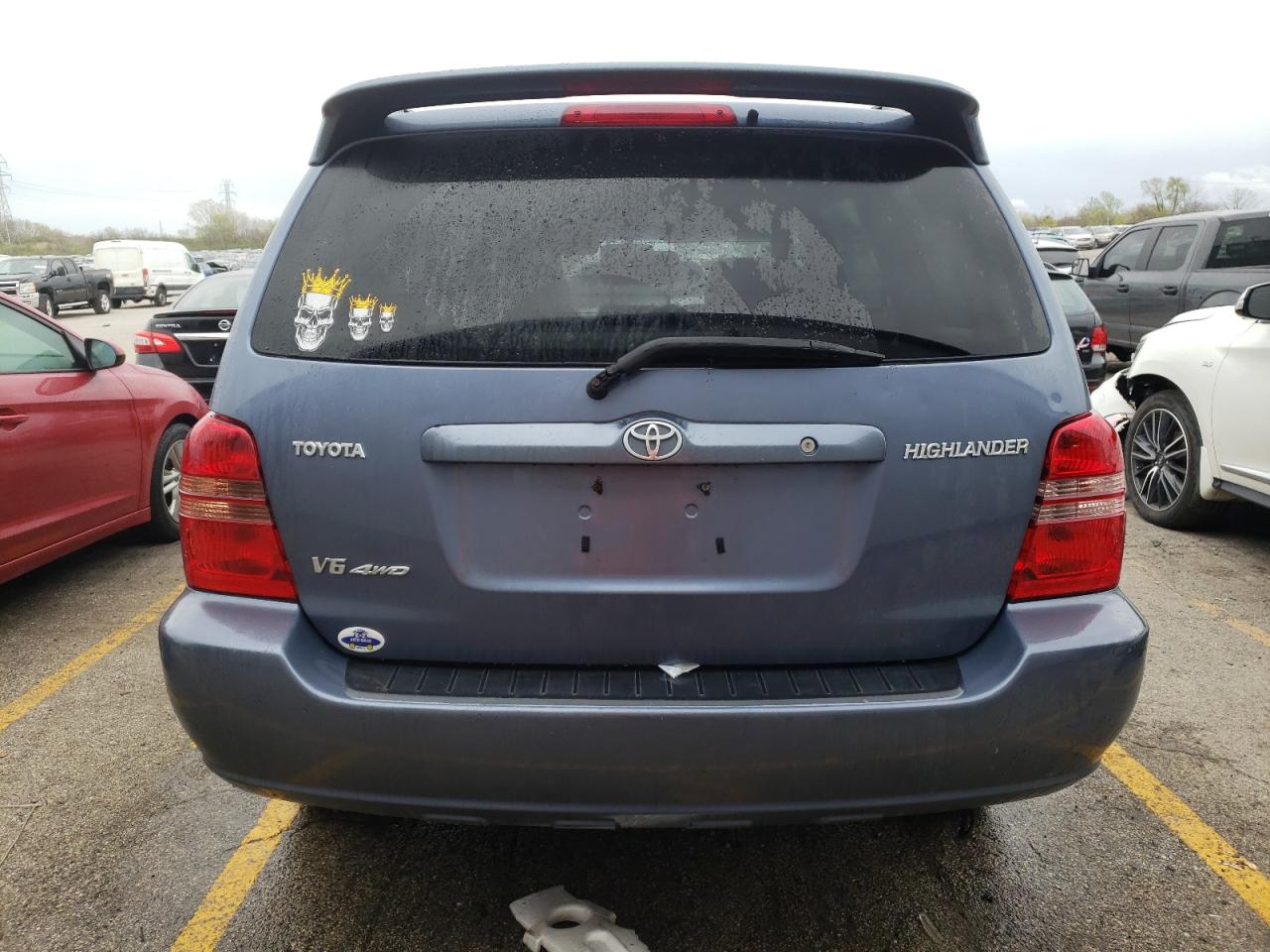 2003 Toyota Highlander Limited VIN: JTEHF21A230120631 Lot: 51745754