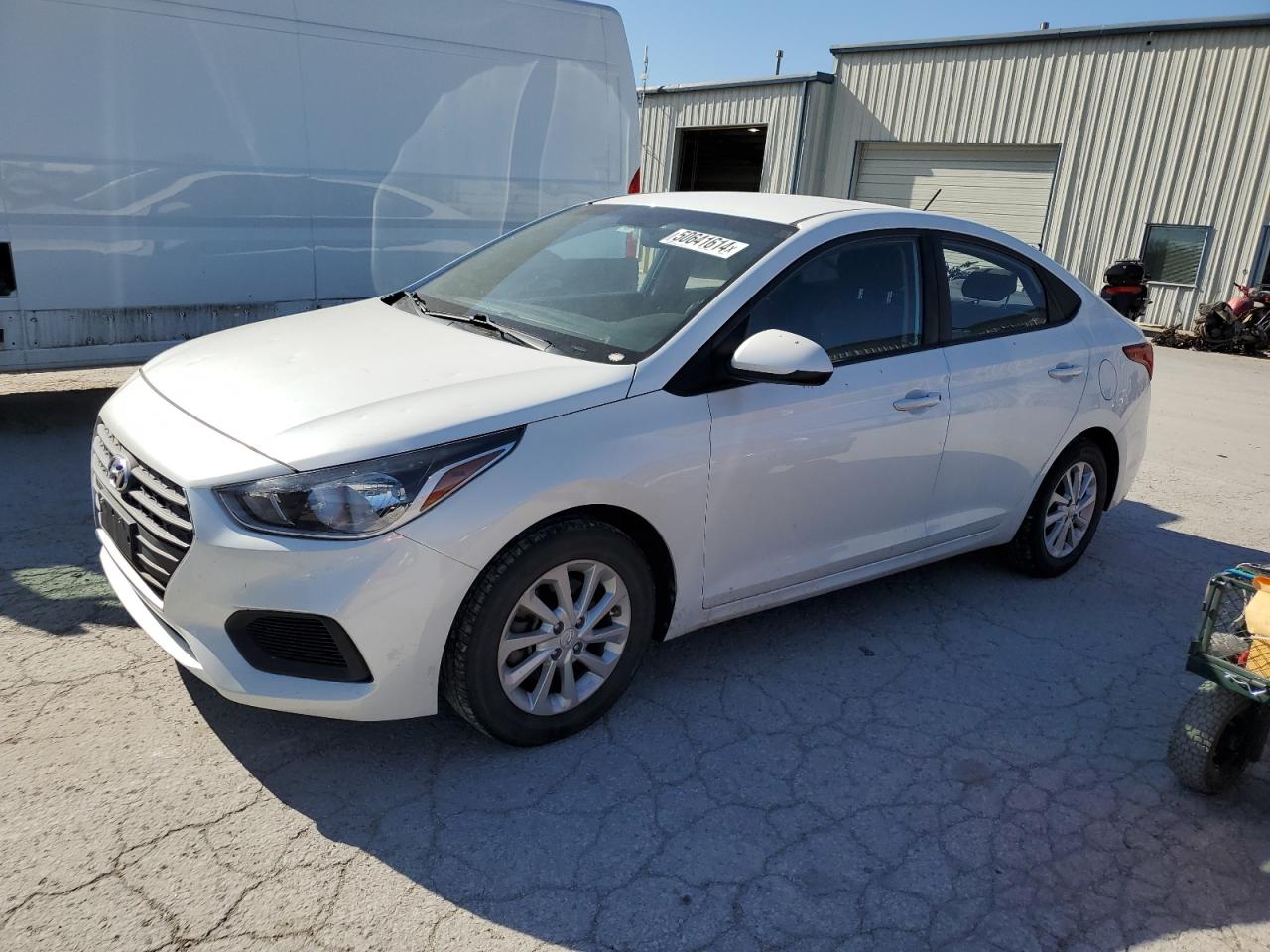 2018 Hyundai Accent Se VIN: 3KPC24A3XJE022118 Lot: 50641614