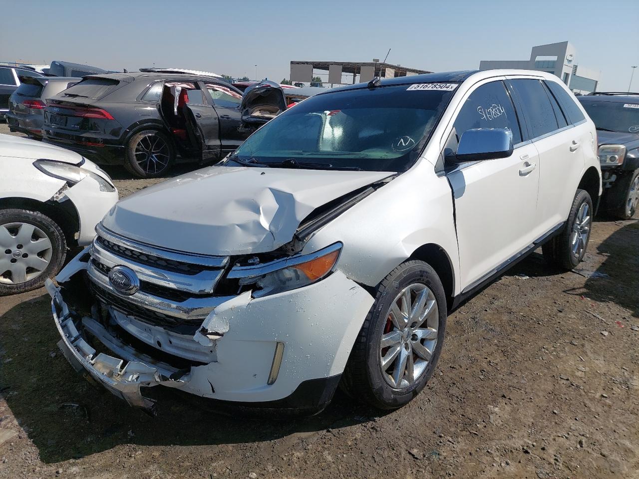 2FMDK4KC4DBE05398 - 2013 Ford Edge Sel - #51678504