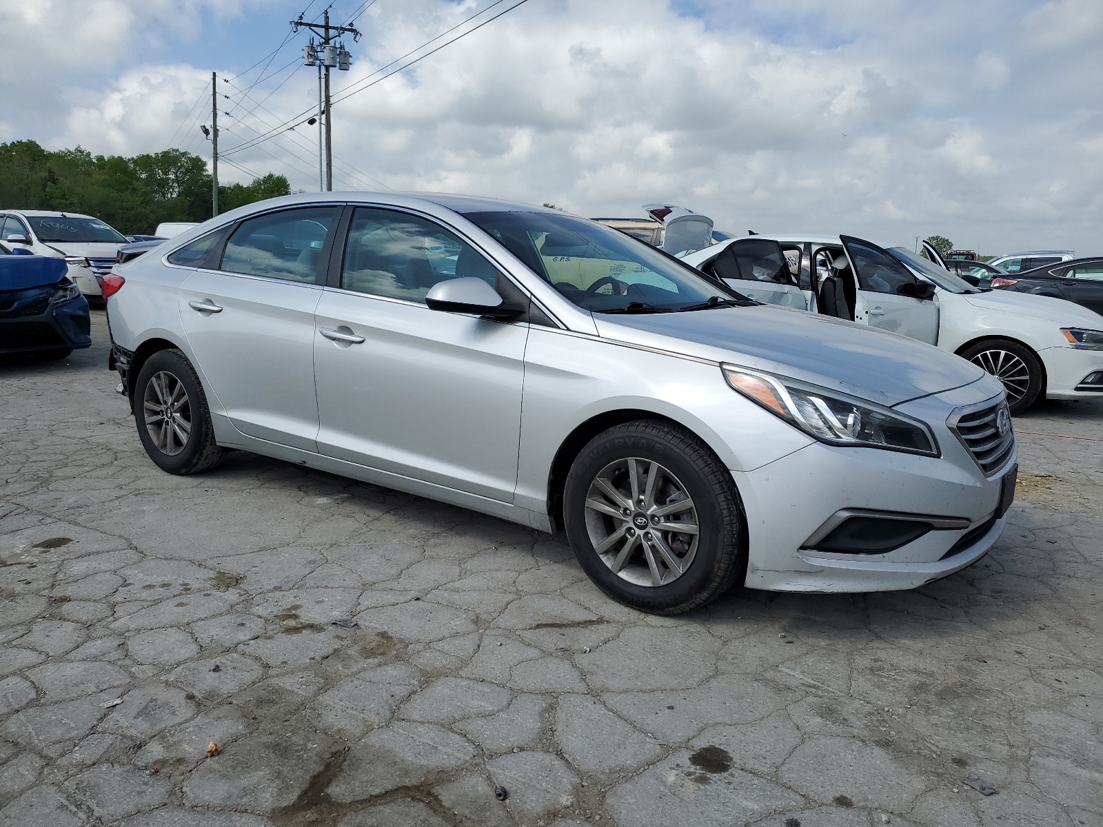 2017 Hyundai Sonata Se vin: 5NPE24AF8HH461973