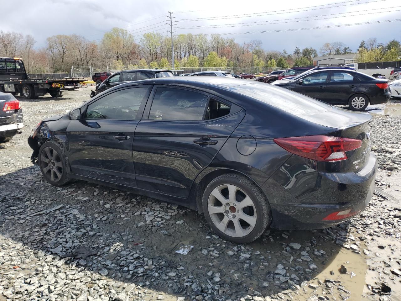 2019 Hyundai Elantra Se VIN: KMHD74LF8KU800816 Lot: 49869154