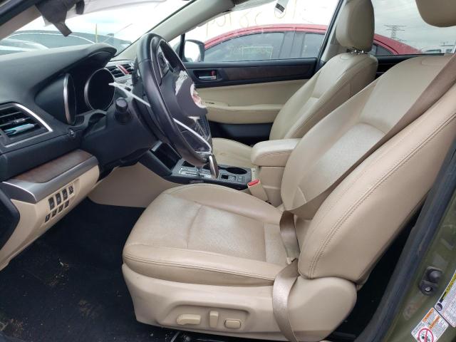  SUBARU OUTBACK 2016 Зелений