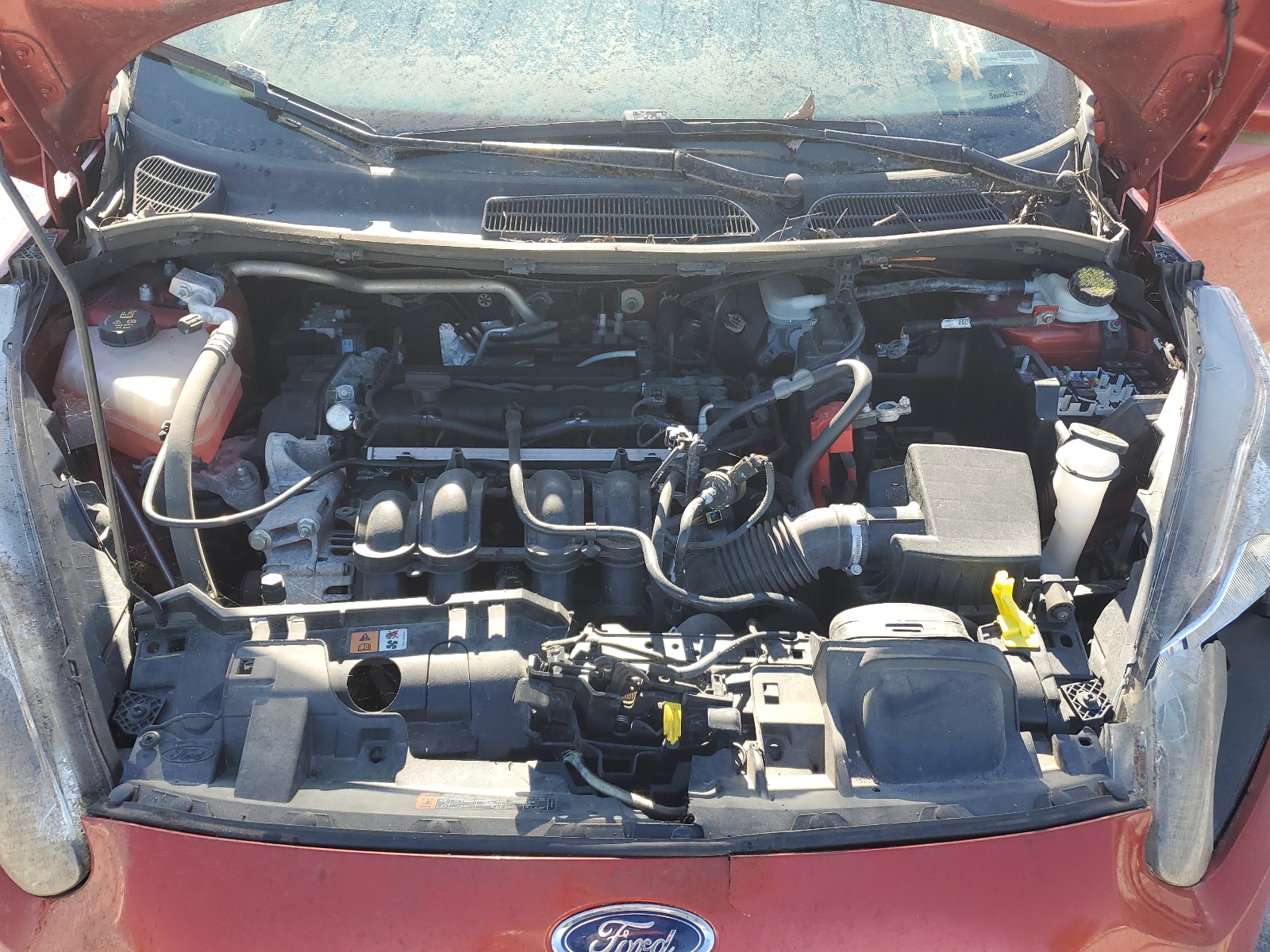 2019 Ford Fiesta Se vin: 3FADP4BJ0KM161223