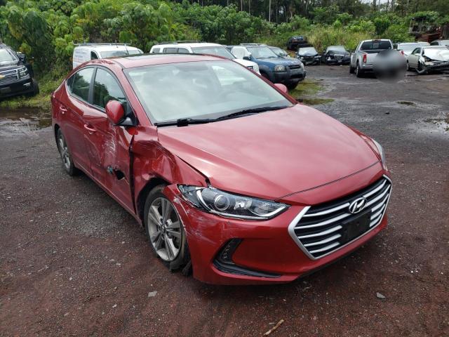  HYUNDAI ELANTRA 2017 Красный