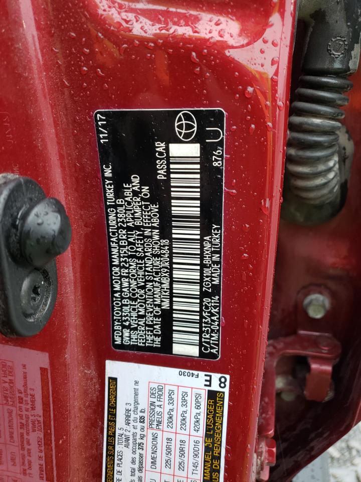 NMTKHMBX9JR048418 2018 Toyota C-Hr Xle