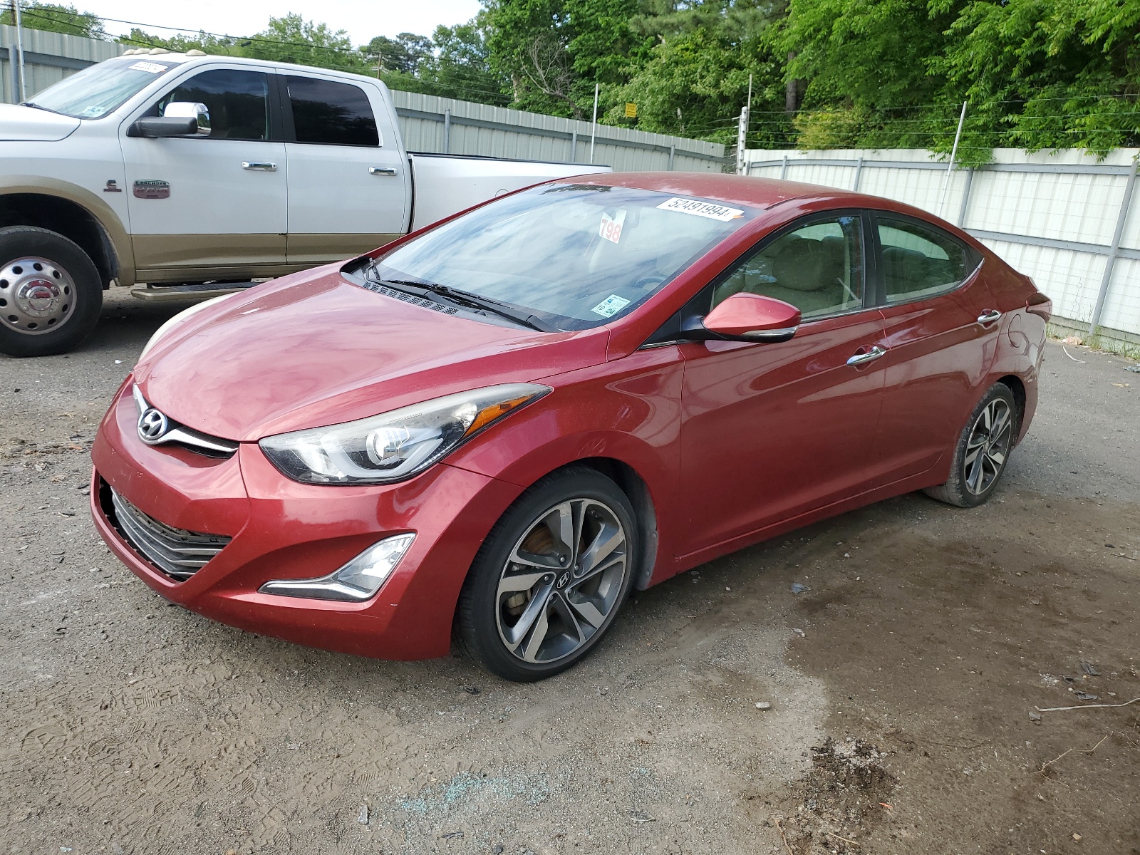 2014 Hyundai Elantra Se vin: KMHDH4AE7EU182724