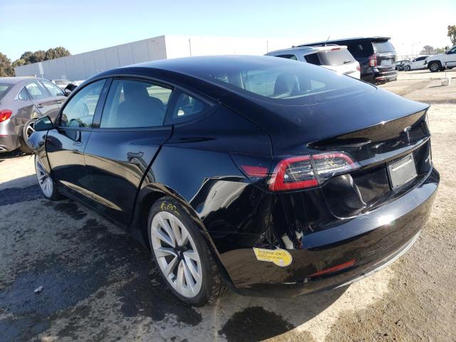  TESLA MODEL 3 2022 Черный