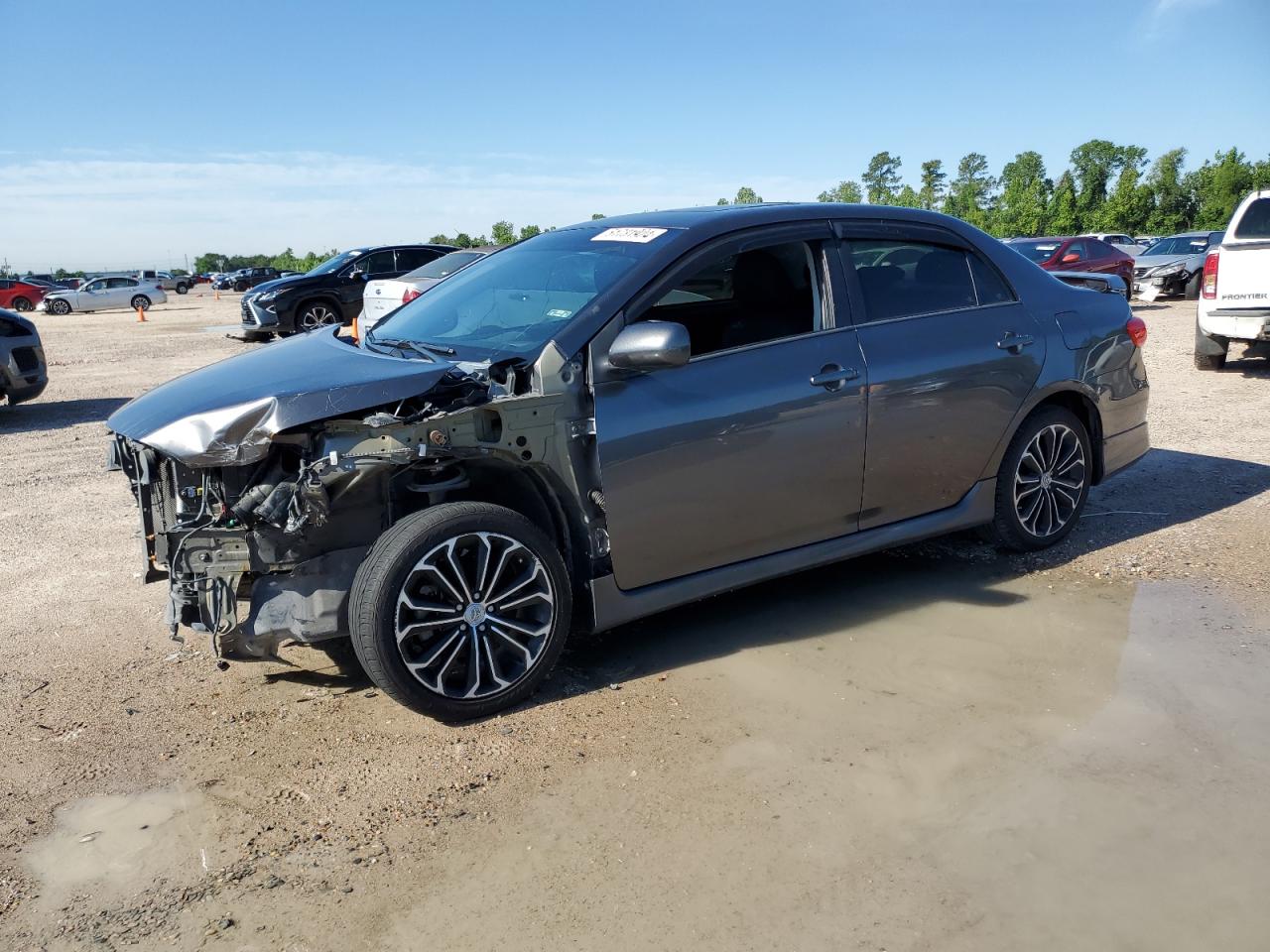 2013 Toyota Corolla Base VIN: 5YFBU4EEXDP158186 Lot: 47907684