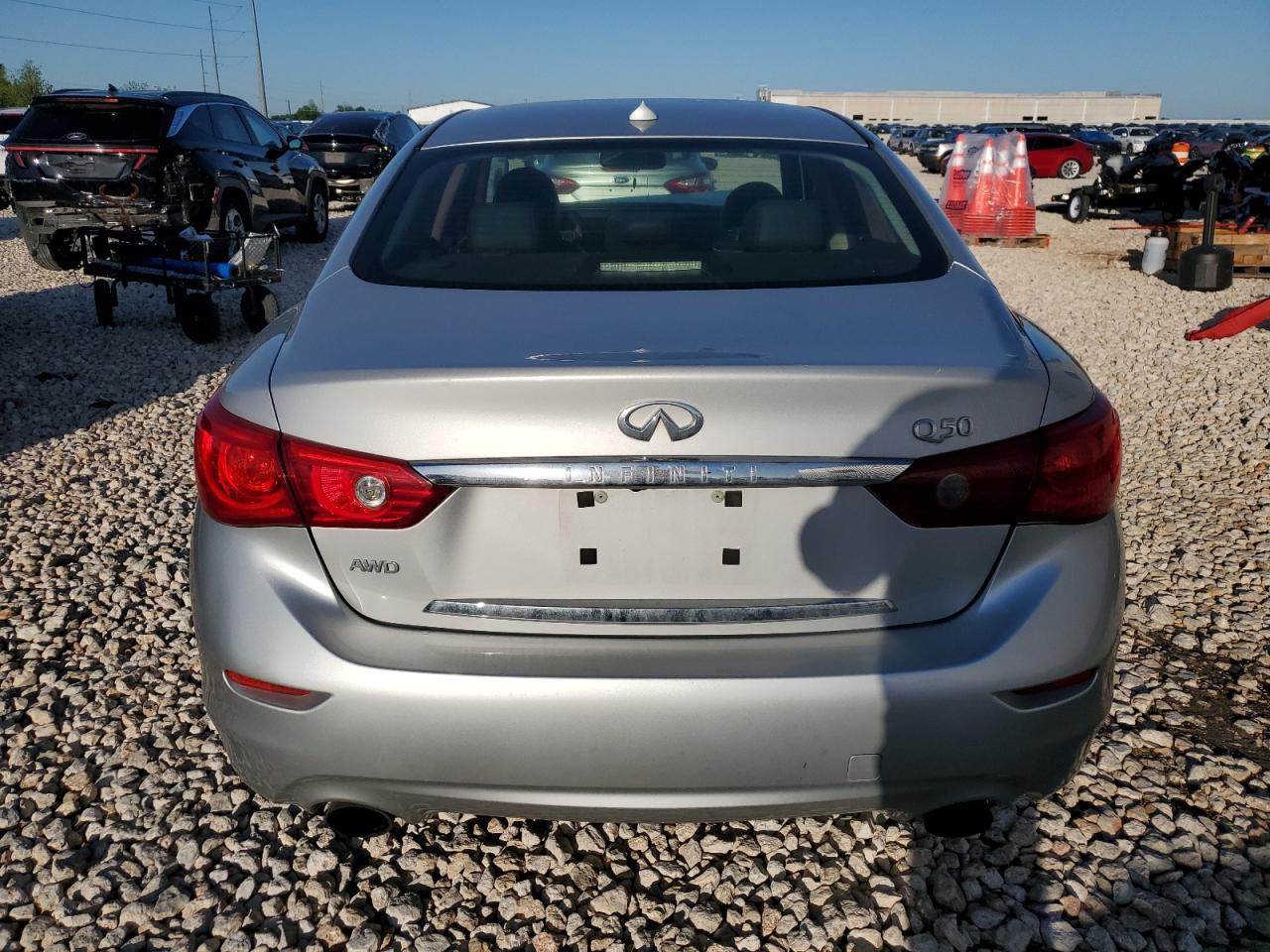 2014 Infiniti Q50 Base VIN: JN1BV7AR6EM699816 Lot: 50416944