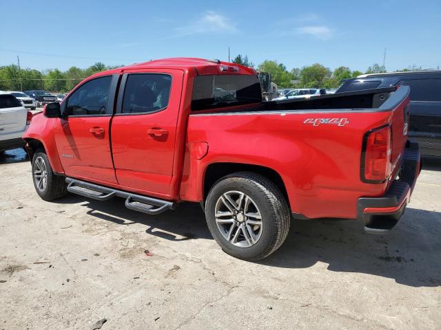  CHEVROLET COLORADO 2020 Czerwony