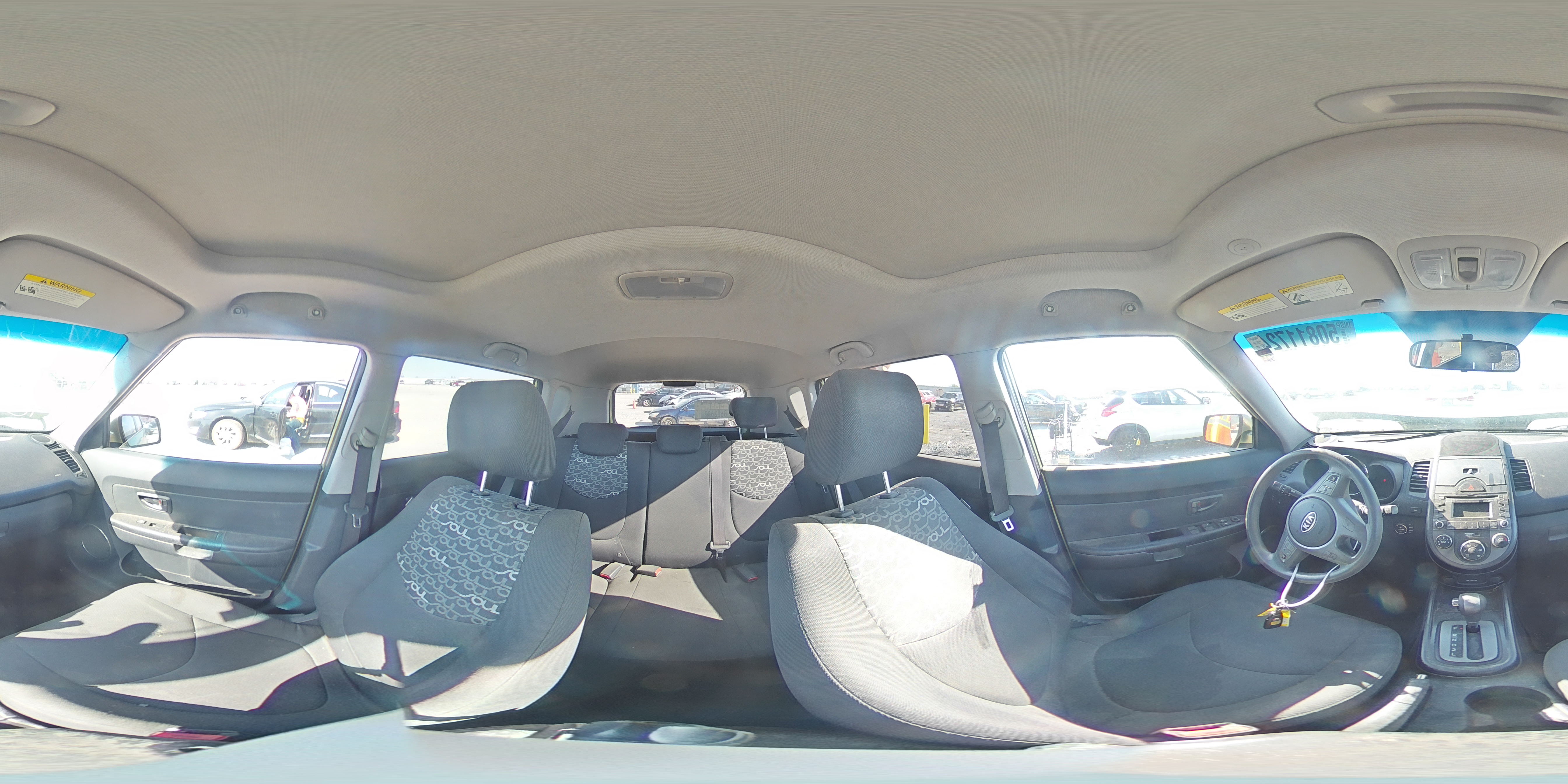 2010 Kia Soul + VIN: KNDJT2A23A7104126 Lot: 57846184