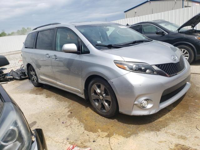  TOYOTA SIENNA 2016 Сріблястий