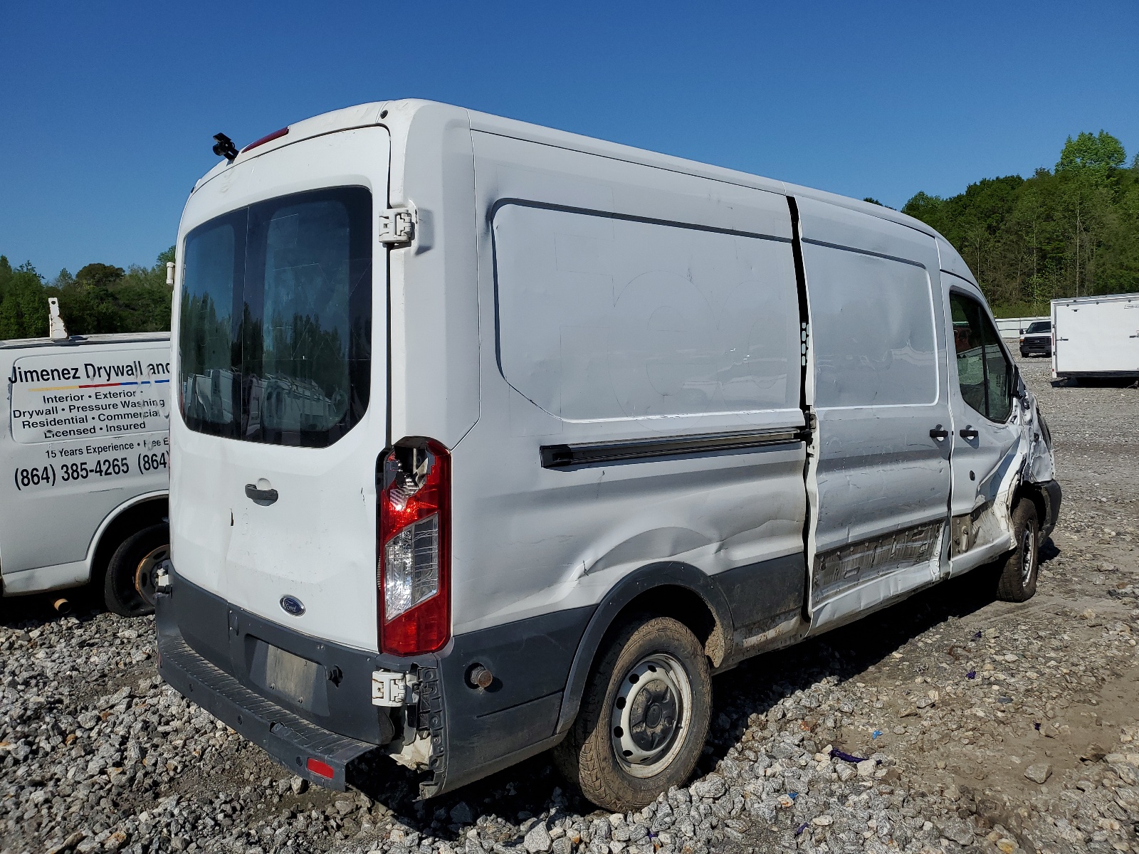 1FTYR2CM8GKA95540 2016 Ford Transit T-250