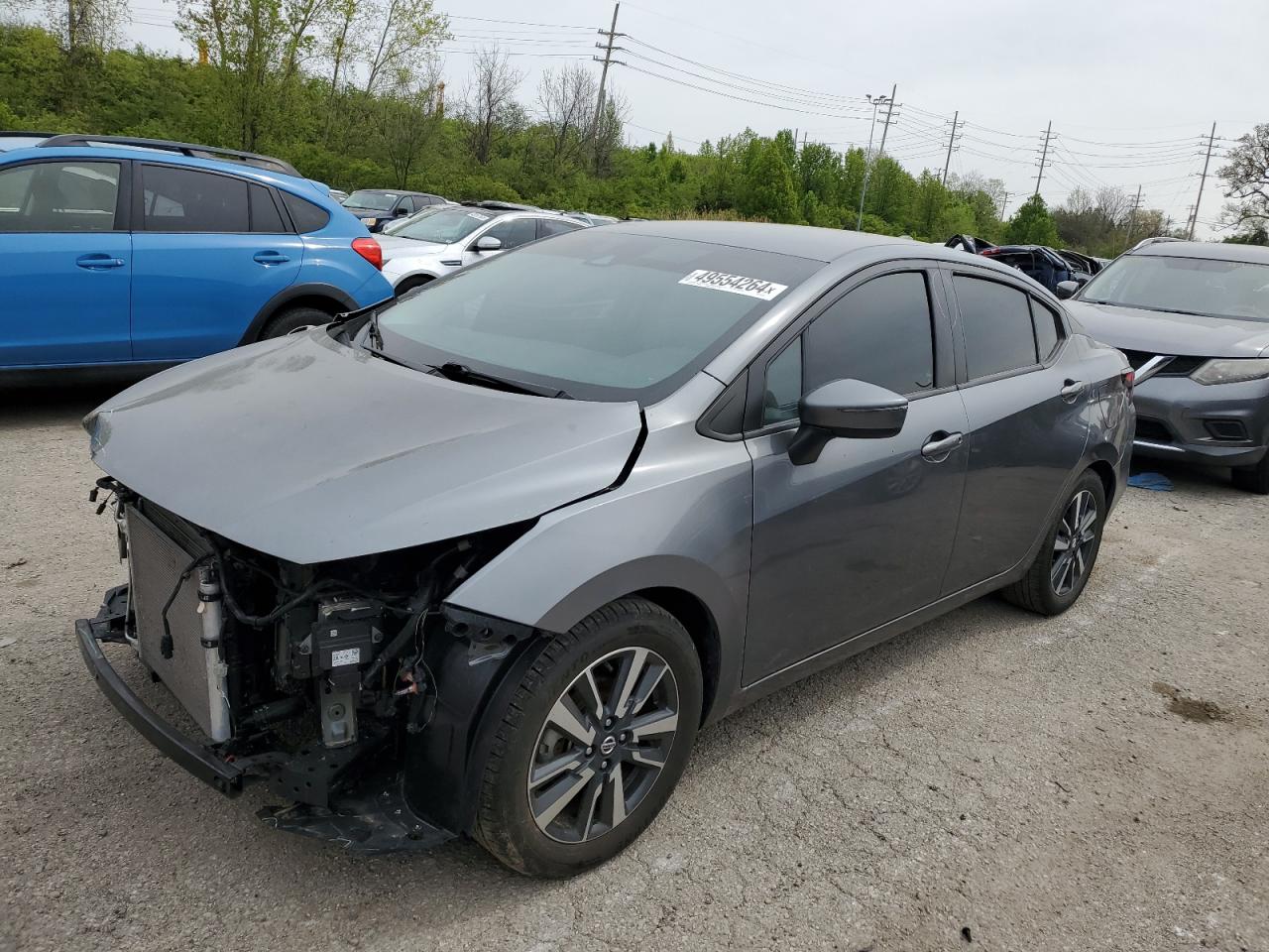 2021 Nissan Versa Sv VIN: 3N1CN8EV2ML862536 Lot: 49554264