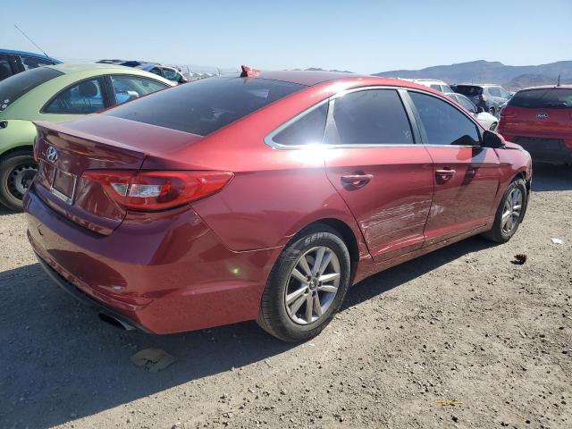  HYUNDAI SONATA 2016 Czerwony