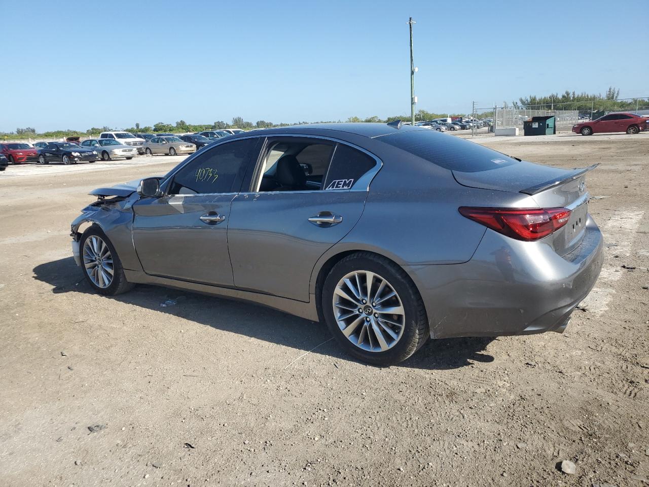 2021 Infiniti Q50 Luxe VIN: JN1EV7BP0MM707692 Lot: 52496204