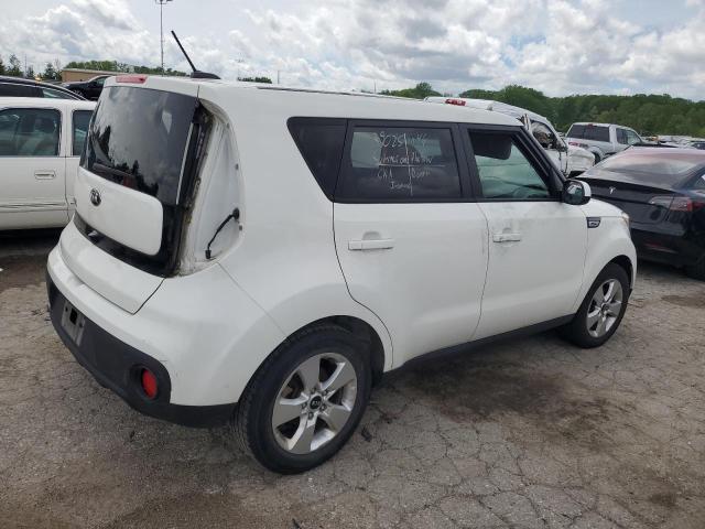  KIA SOUL 2019 Білий