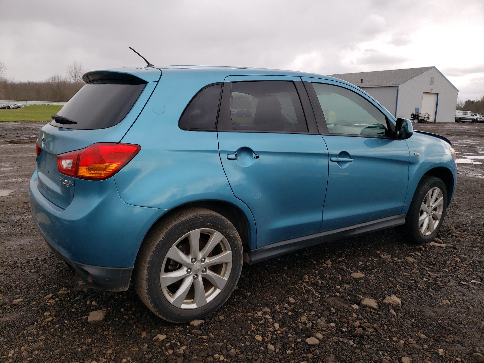 2014 Mitsubishi Outlander Sport Es vin: 4A4AP3AU1EE001826