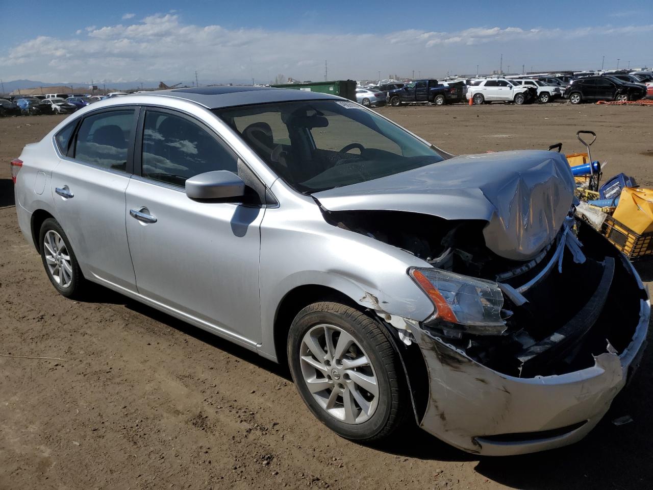 VIN 3N1AB7AP5FY330155 2015 NISSAN SENTRA no.4