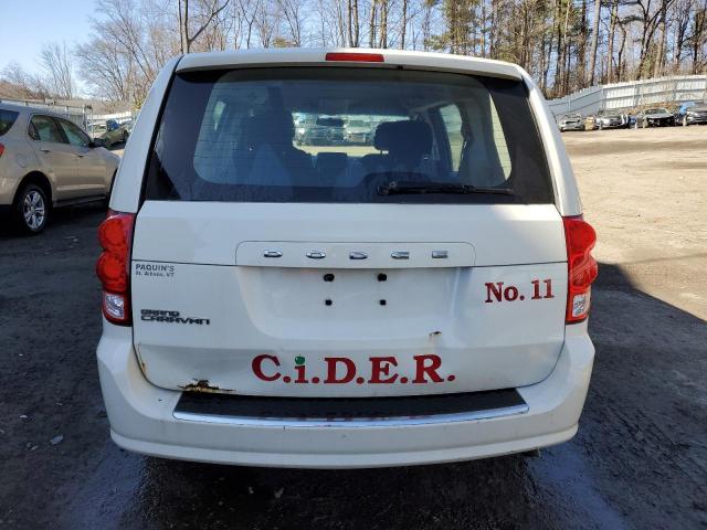  DODGE CARAVAN 2013 White