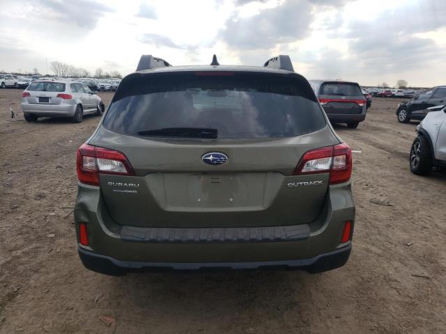  SUBARU OUTBACK 2016 Зелений