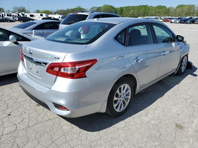  NISSAN SENTRA 2019 Srebrny