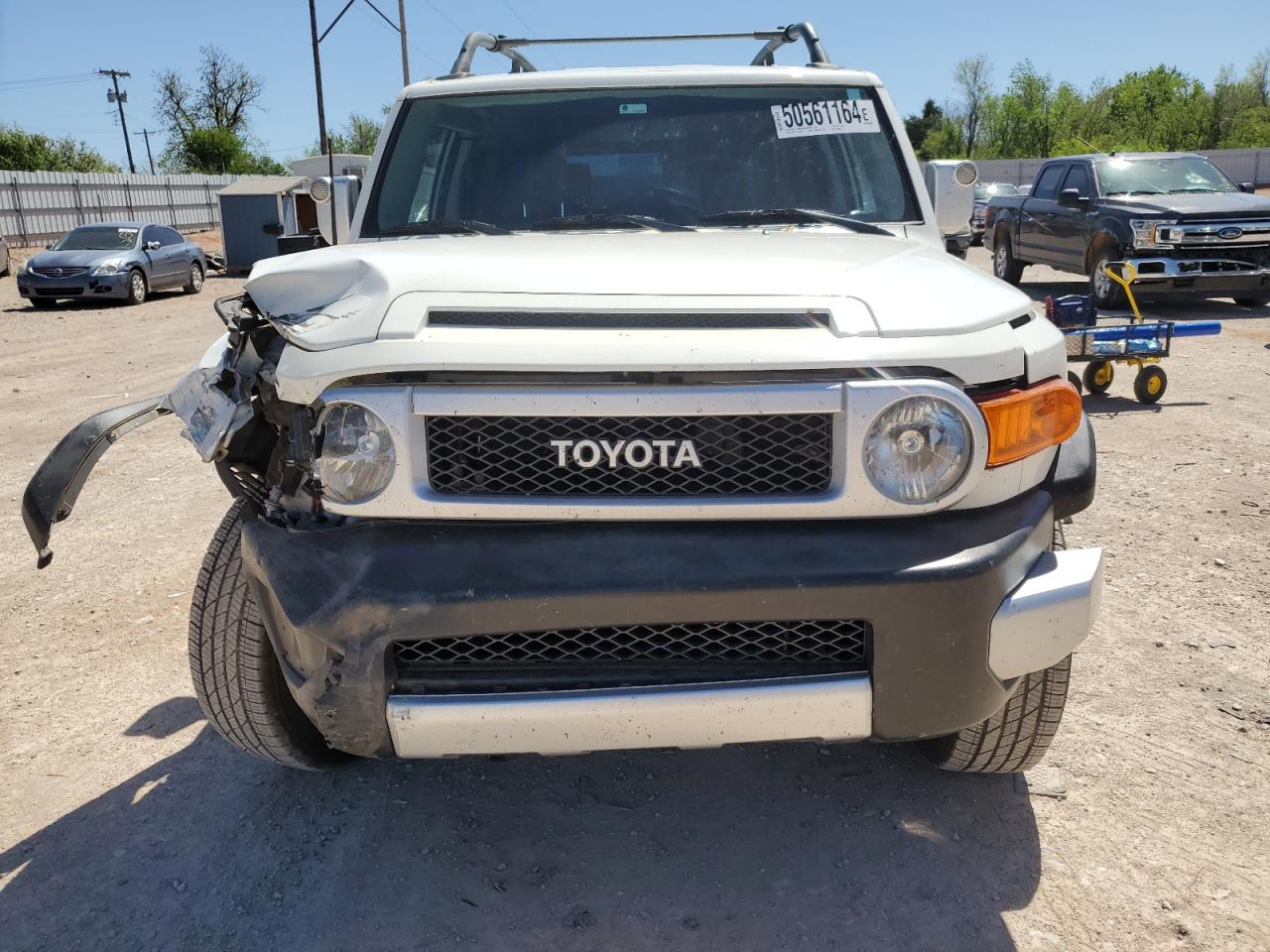 2014 Toyota Fj Cruiser VIN: JTEBU4BF6EK193588 Lot: 50561164