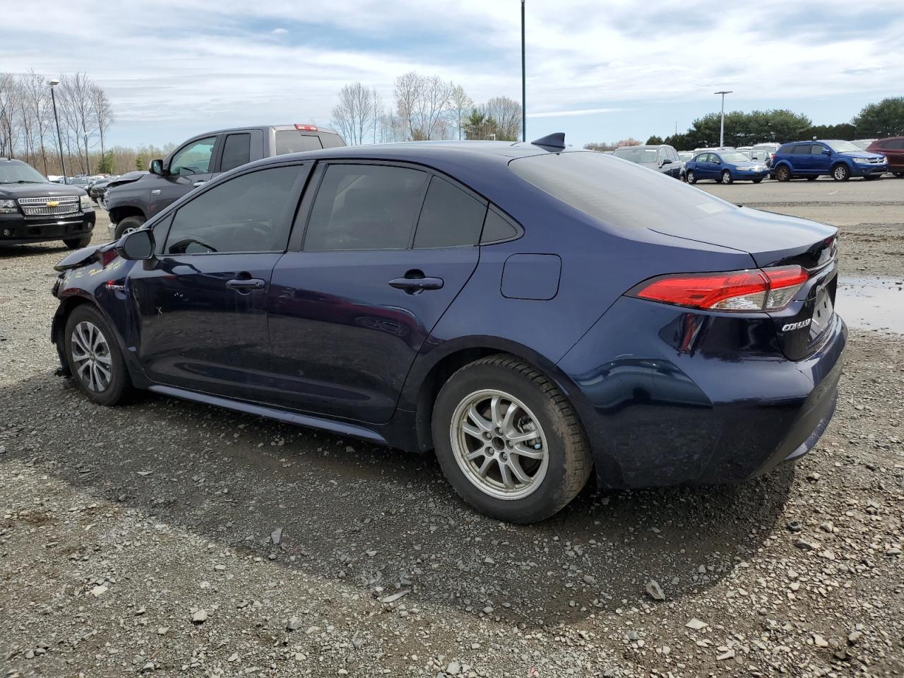 2020 Toyota Corolla Le VIN: JTDEBRBE5LJ017145 Lot: 51064214