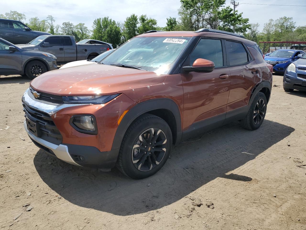 2021 Chevrolet Trailblazer Lt VIN: KL79MPS22MB114558 Lot: 53042294