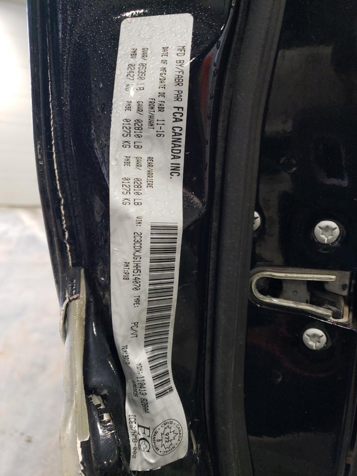 2017 Dodge Charger Sxt VIN: 2C3CDXJG1HH514070 Lot: 62002785