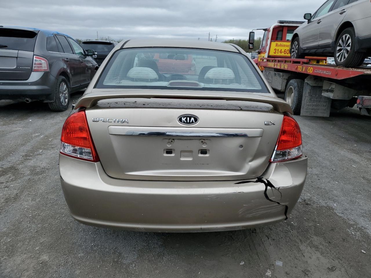 2009 Kia Spectra Ex VIN: KNAFE221795600329 Lot: 49205774