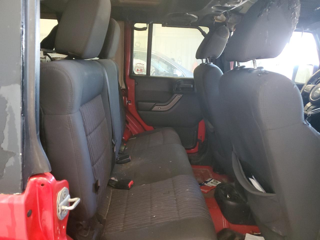 2012 Jeep Wrangler Unlimited Sport VIN: 1C4BJWDG5CL116975 Lot: 50827944