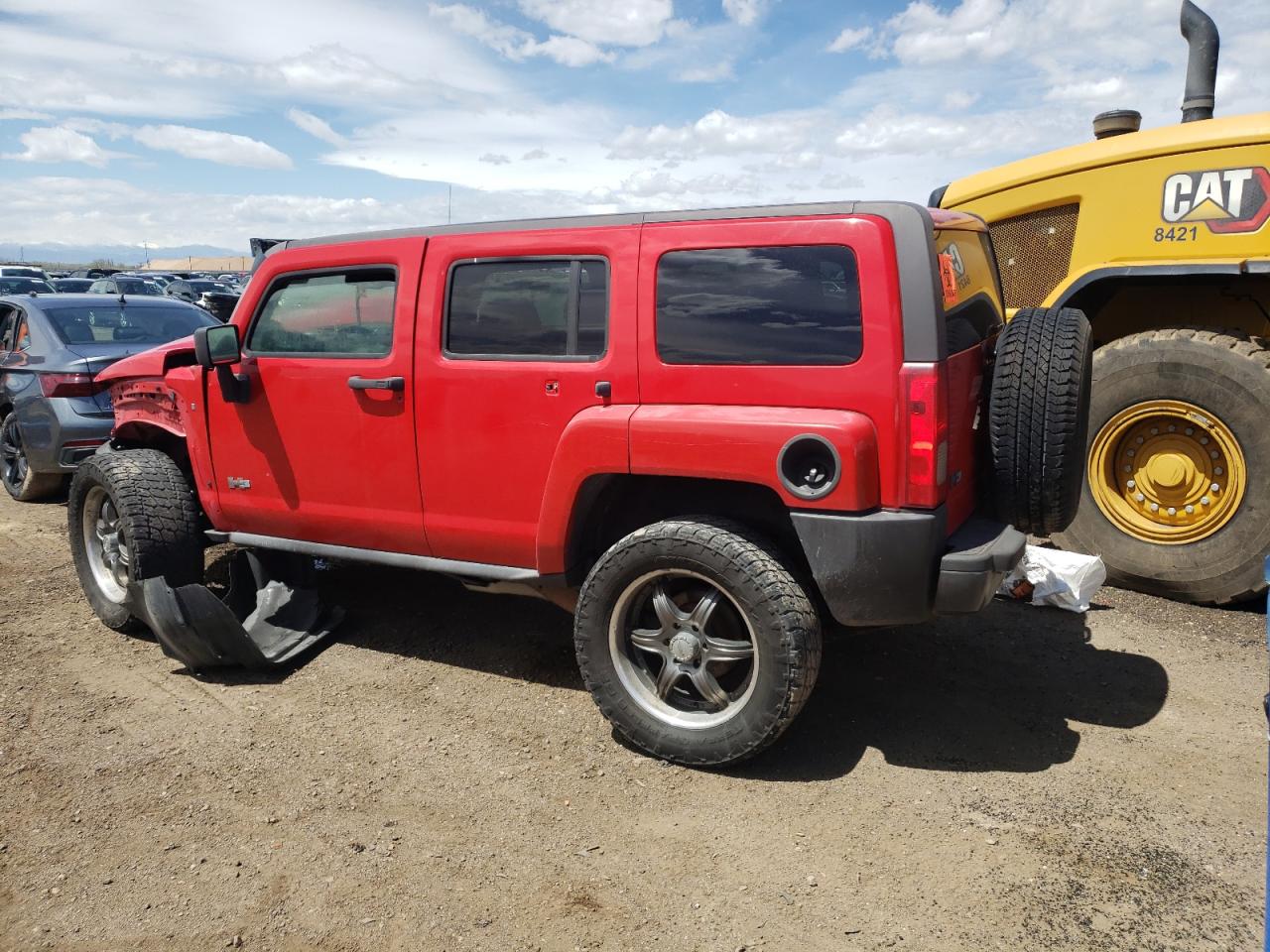 2007 Hummer H3 VIN: 5GTDN13E378107824 Lot: 56253784