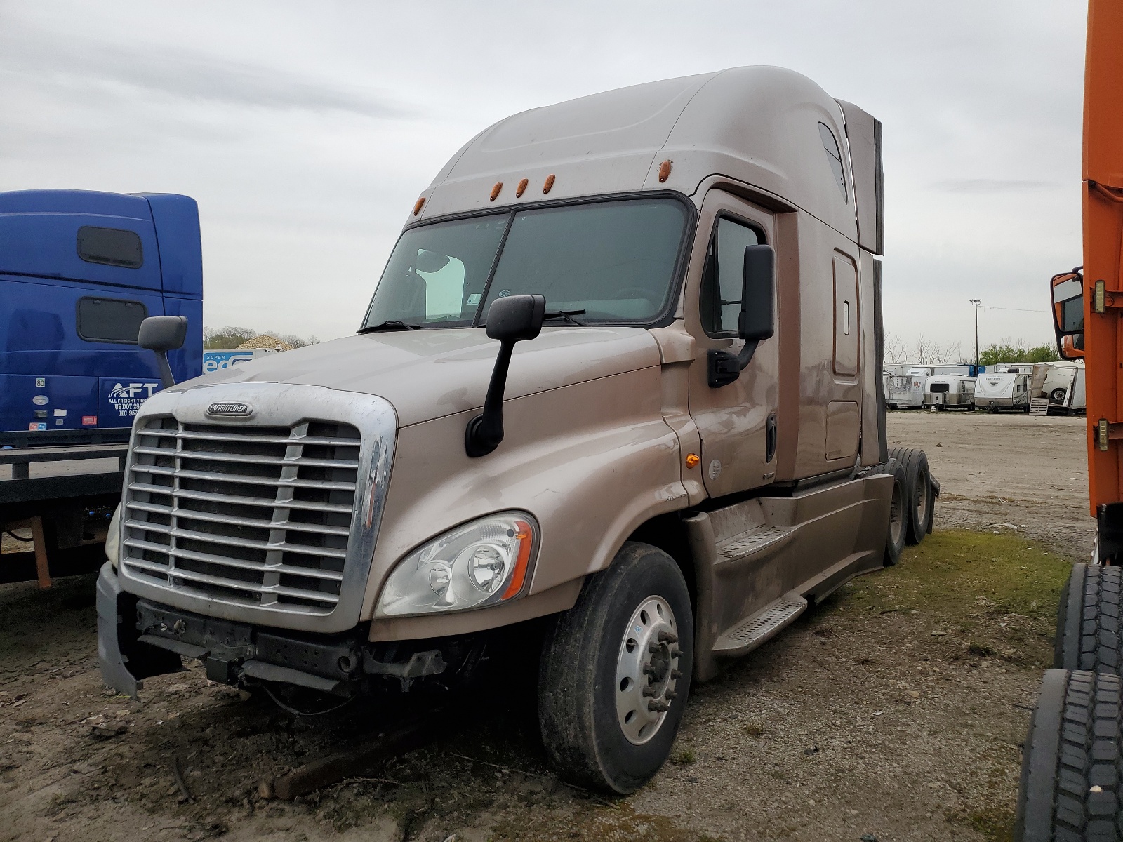 3AKJGLD59ESFS6592 2014 Freightliner Cascadia 125