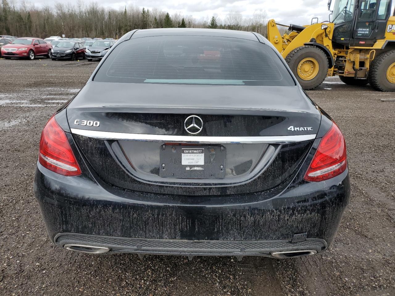 2018 Mercedes-Benz C 300 4Matic VIN: 55SWF4KB4JU257811 Lot: 82202073