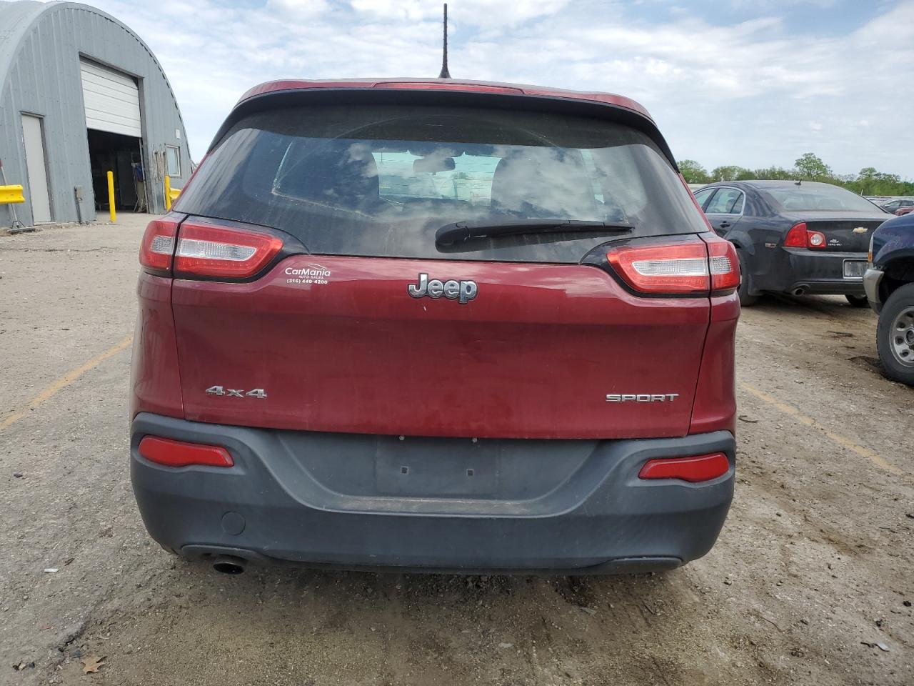 2014 Jeep Cherokee Sport VIN: 1C4PJMAB6EW243027 Lot: 52389884