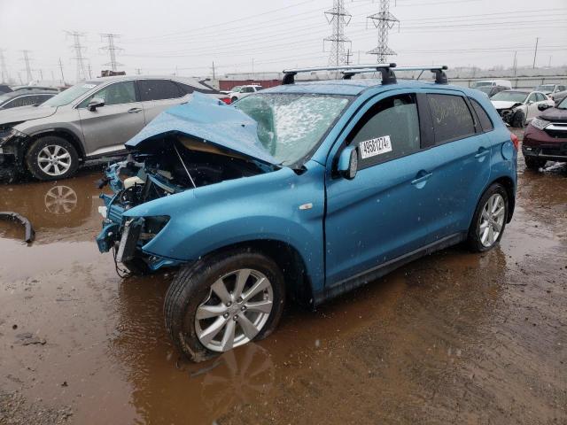 2013 Mitsubishi Outlander Sport Es na sprzedaż w Elgin, IL - Front End