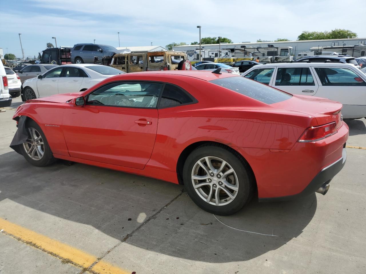 2G1FB1E33F9141455 2015 CHEVROLET CAMARO - Image 2