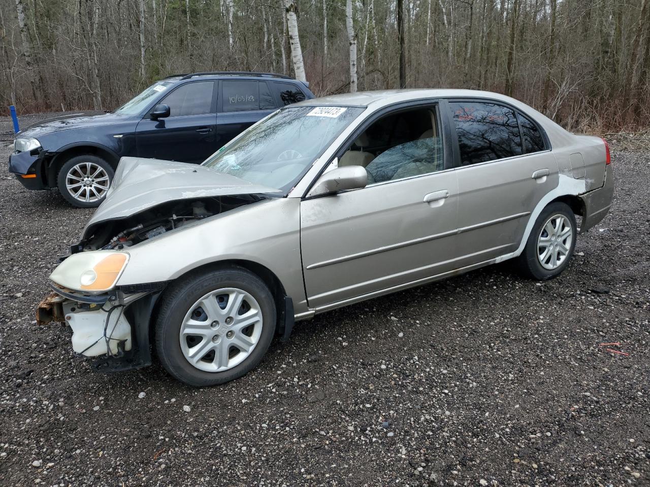 2003 Honda Civic Lx na sprzedaż w Cookstown, ON - Front End