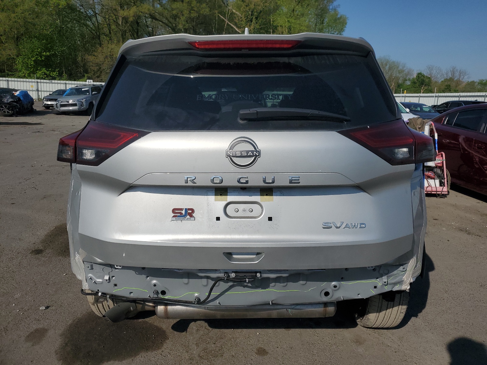 JN8BT3BB5NW333657 2022 Nissan Rogue Sv