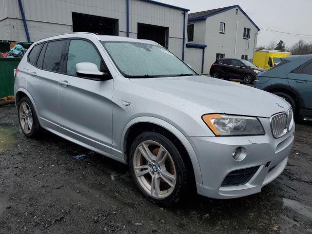  BMW X3 2014 Серебристый