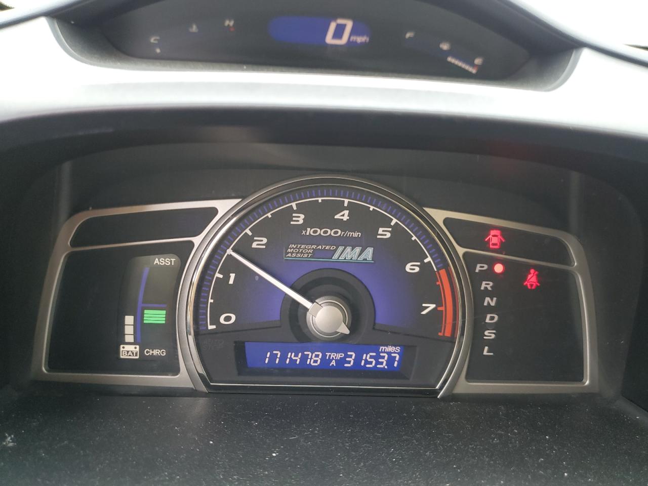 2008 Honda Civic Hybrid VIN: JHMFA36298S030503 Lot: 48410894