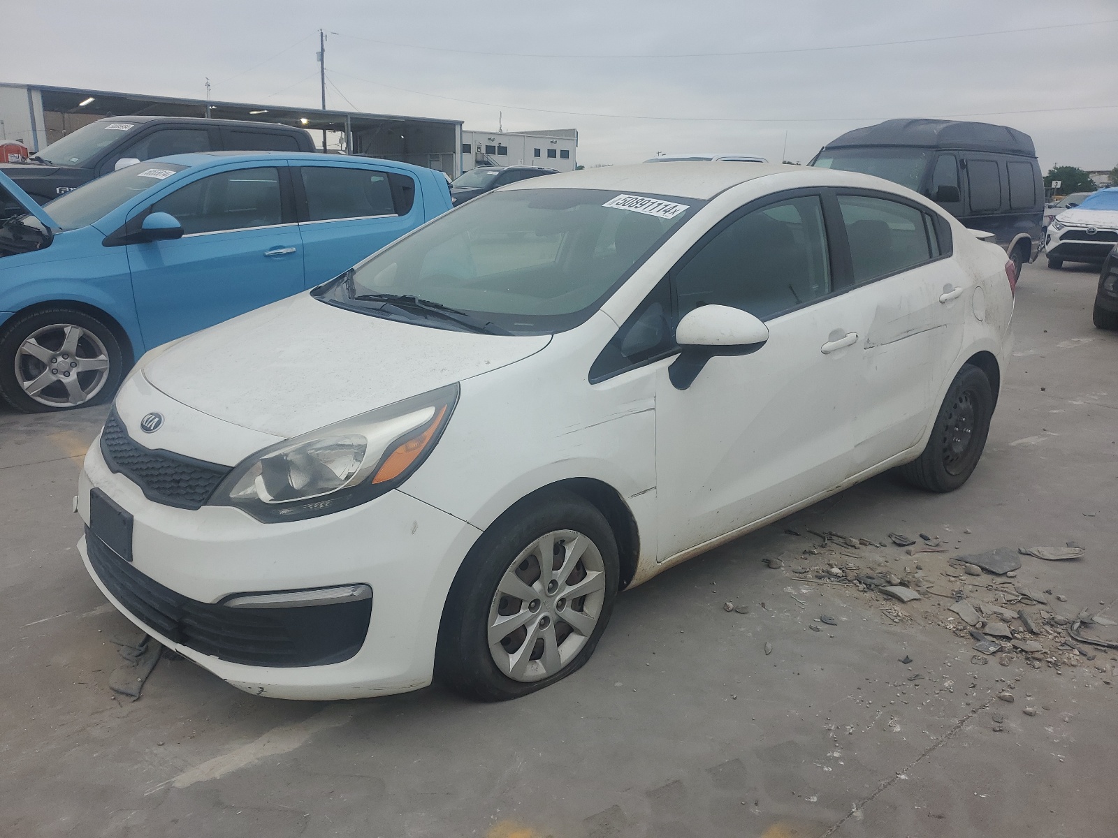 2017 Kia Rio Lx vin: KNADM4A3XH6100859
