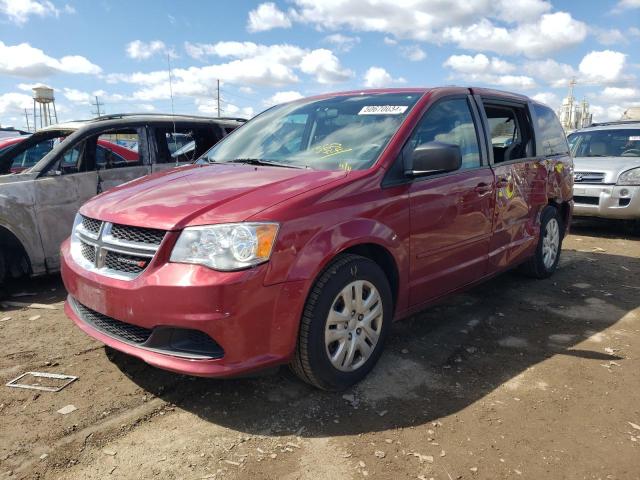  DODGE CARAVAN 2015 Красный