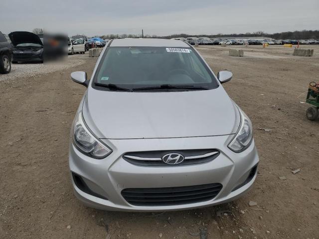 Hatchbacks HYUNDAI ACCENT 2017 Srebrny