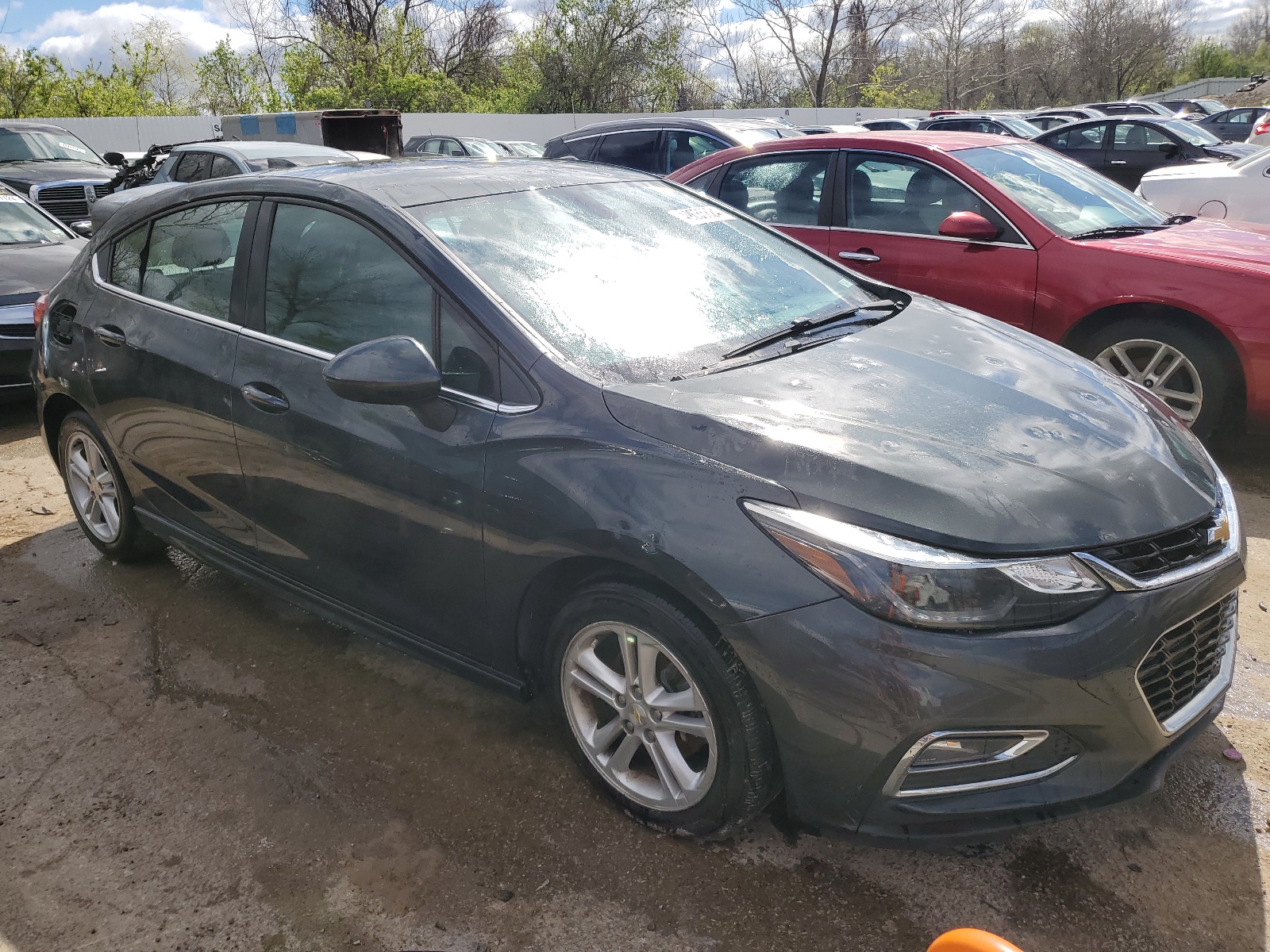 2017 Chevrolet Cruze Lt vin: 3G1BE6SM8HS517668