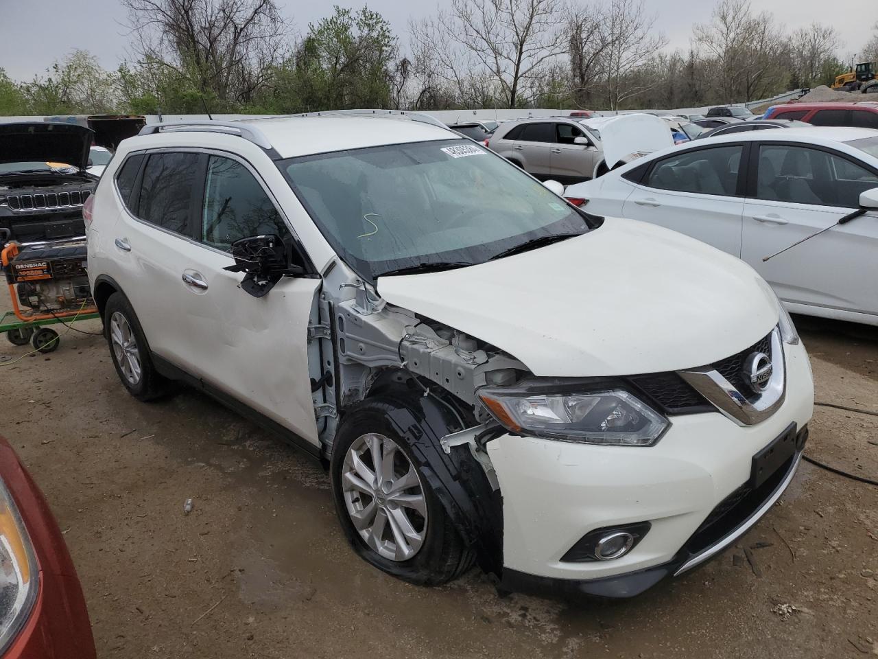 2016 Nissan Rogue S VIN: KNMAT2MV8GP709788 Lot: 48305384